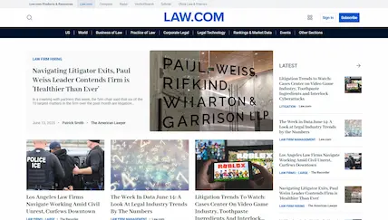 Law.com Redesign